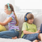 KH01 Best sellers Headphones for Children, Colorful Headphones for Girls, Light Weight. - Image 8
