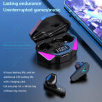 TE06 best seller wireless earphone, low latency gaming in-ear earphones, comfortable fit wireless earphones. - Image 10