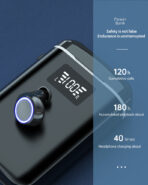 TE05 TWS earphones & headphones, super long life earphone wireless earbuds, 4000mAh battery tws earphone. - Image 10