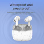 TE08 handfree earphones, Amazon hot selling wireless headset earphones, comfortable fit. - Image 4