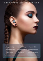 TE05 TWS earphones & headphones, super long life earphone wireless earbuds, 4000mAh battery tws earphone. - Image 3