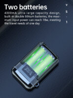 TE05 TWS earphones & headphones, super long life earphone wireless earbuds, 4000mAh battery tws earphone. - Image 4