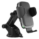 Wireless Car Charger,10W Qi Fast Charging Auto-Clamping Car Mount,Windshield Dashboard Air Vent Phone Holder - Image 2