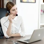 CH01 Amazon top seller call center USB headset, HD microphone noise cancelling.