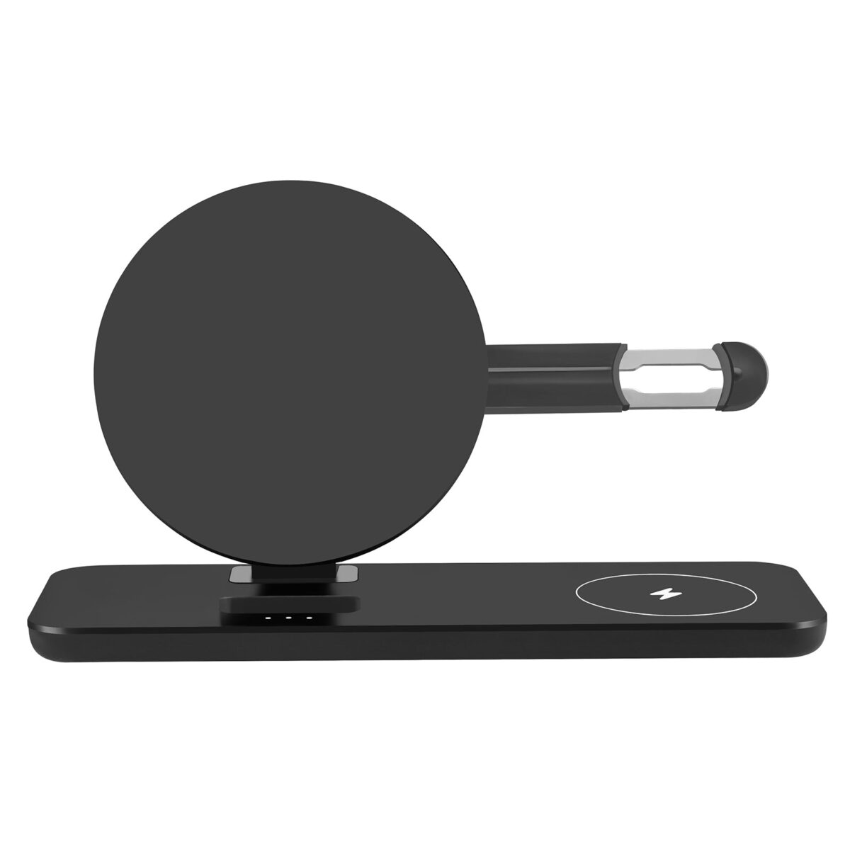 3 IN 1 Magnetic Wireless Charging Stand For iPhone 11 Apple Watch AirPods Pro Samsung s10 - Image 1