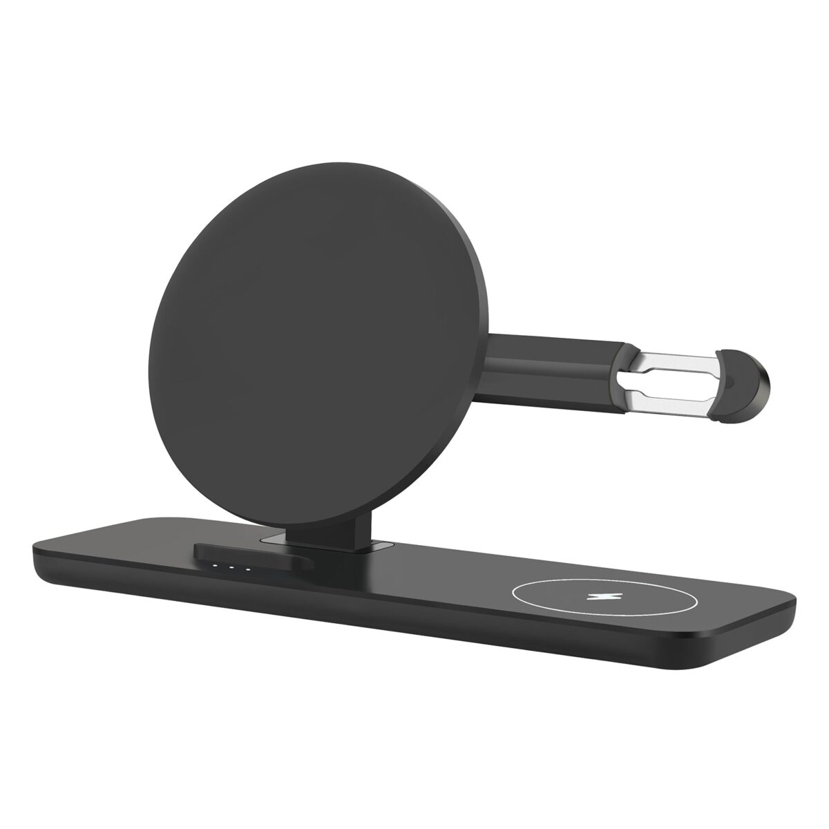 3 IN 1 Magnetic Wireless Charging Stand For iPhone 11 Apple Watch AirPods Pro Samsung s10 - Image 3