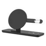 3 IN 1 Magnetic Wireless Charging Stand For iPhone 11 Apple Watch AirPods Pro Samsung s10 - Image 3