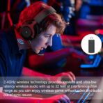 GH03 Wireless Gaming Headset, 2.4G Gaming Headset Headphone with Microphone. - Image 5