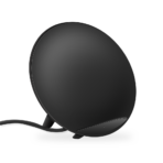 Sport Stereo Fast Charging Wireless Charger Pad Qi Standard Wireless Charger Stand - Black - Image 5