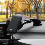 Voice Control Car Wireless Charger & Infrared Sensor Wireless Car Charging Mount Phone Holder - Image 6