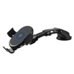 Universal 10W Fast Mobile phone Holder Wireless Charging Charger Adjustable Car Mount - Image 3