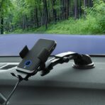 New Car Wireless Charger Automatic Infrared Sensor Voice Control Car Wireless Charger for Samsung S10 - Image 5